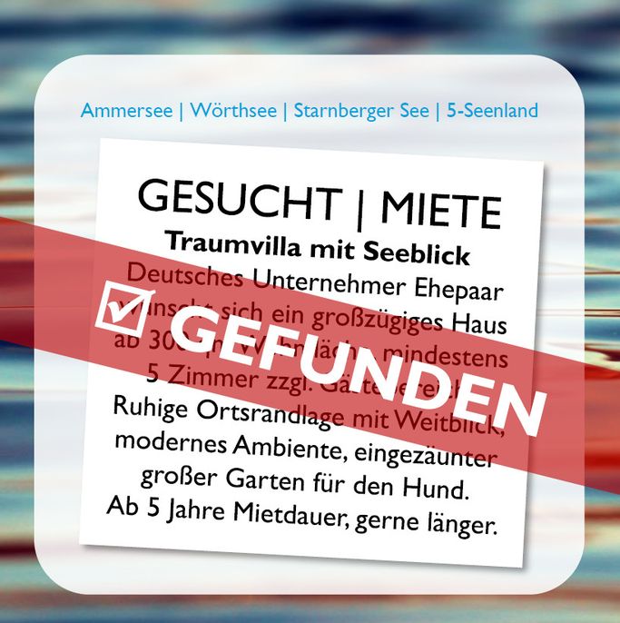 Suche des Monats
