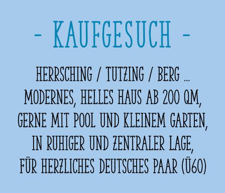 Kaufgesuch