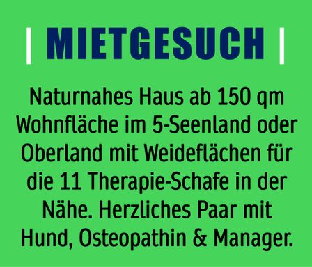 Mietgesuch